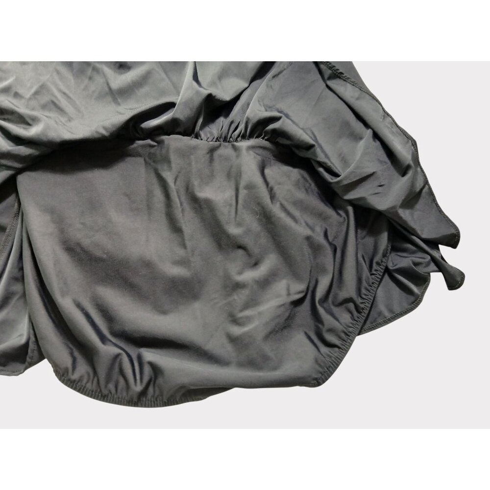 Womens Miraclesuit Black Wrap Style Swimdress Swimsuit Size 22W 22 W V Neck Plus - Picture 11 of 11